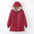 Autumn And Winter New Mid-length Waterproof Hooded Slim Fit Fleece Lined Coat Warm Berber Fleece Top Women's Coat