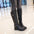 Side zipper middle boot