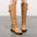 Side zipper middle boot