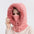 Winter Thick Plush Hat With Scarf Windproof Warm Knit Hats Hooded For Women